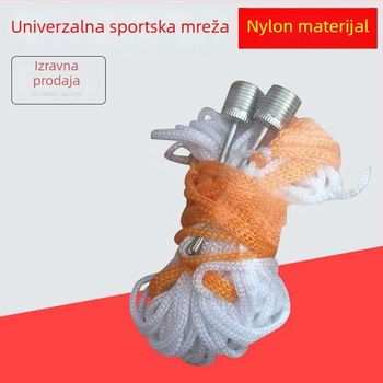 Najlon mrežasta torba za loptu – za jednu loptu, za košarku, nogomet i odbojku, Bolun Sports, prilagodljiva