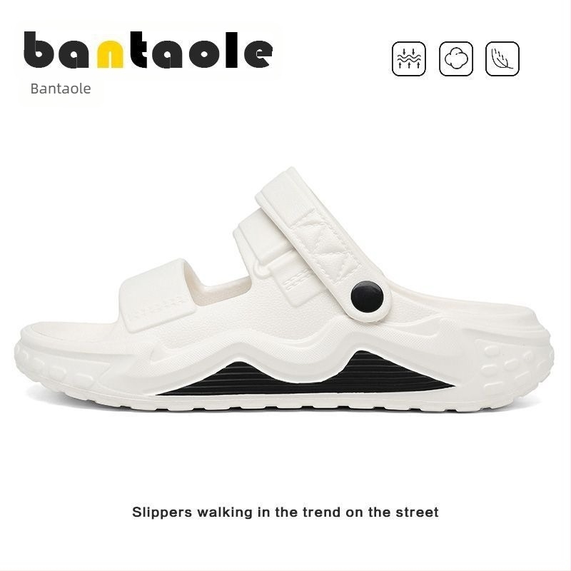 Muške EVA sandale - otvoreni prst, stražnje vezanje, EVA gornji dio i potplat, protuklizne, ljetna svakodnevna obuća