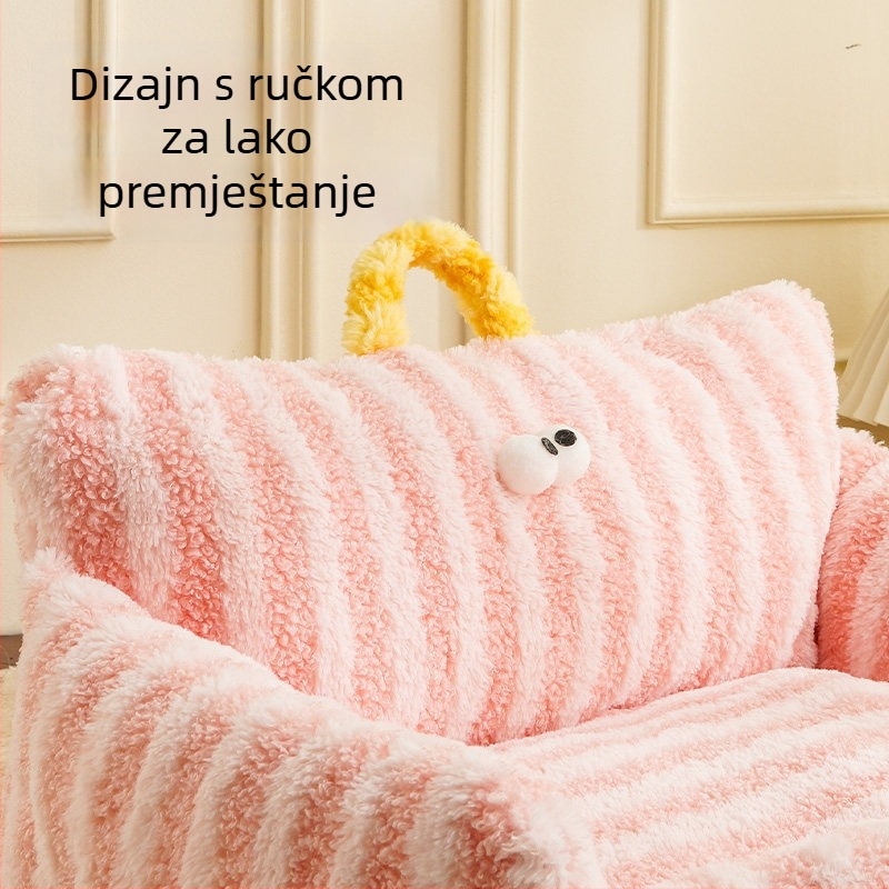 Gnijezdo za kućne ljubimce – kauč-gnijezdo za mačke i male pse, zimsko toplo, perivo, otvoreno, četverosezonsko, prozračan