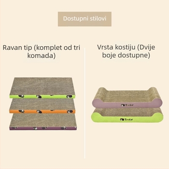 Mačje grebalice s gnijezdom, sladak stil - Marka Unique; Materijal: Drugo; Količina u kutiji: Drugo
