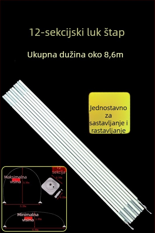 Balonski luk s balonima od aluminijske folije, posebnog oblika (Materijal: aluminijska folija; Vrsta balona: igraći balon; Oblik: poseban)