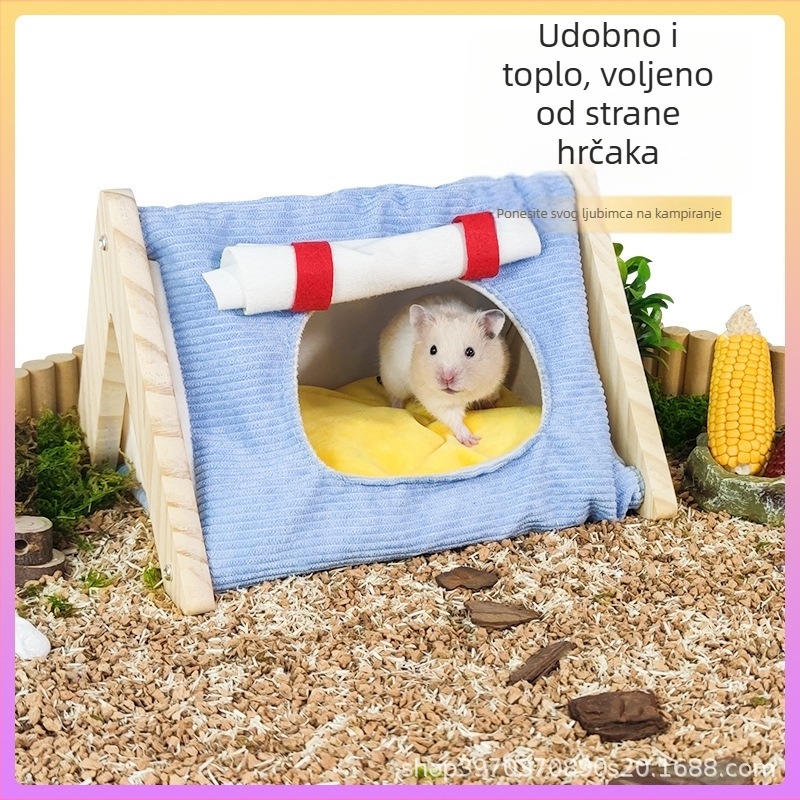 Tekstilno gnijezdo za hamstera, sve sezone — MOOI skills