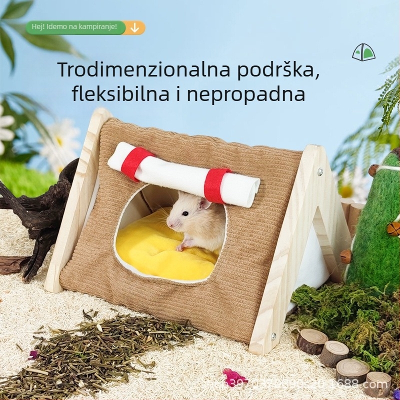 Tekstilno gnijezdo za hamstera, sve sezone — MOOI skills