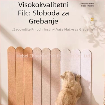 Mačji zidni škrabac od poliesterskog vlakna, jednostavan stil, paket od 20 komada
