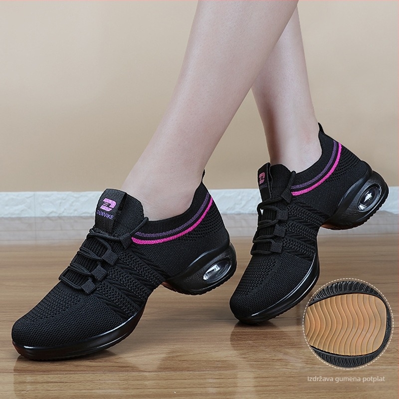 Ženske plesne cipele, lagane, gumena potplata (Za žene; Potplata: guma; Lagane)