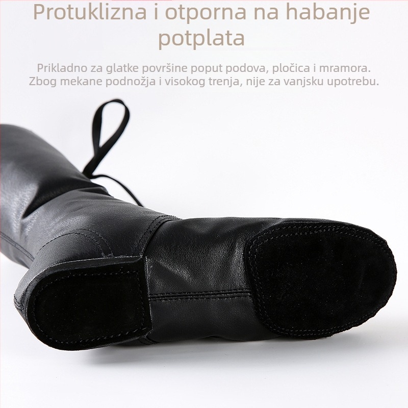 Sitang Plesne cipele za balet - Unisex, Gornji dio: Nylon + Koža, Potplat: Krava koža, Ravnoteža, Lagane, Protuklizne, Otporne na habanje, Za vježbanje