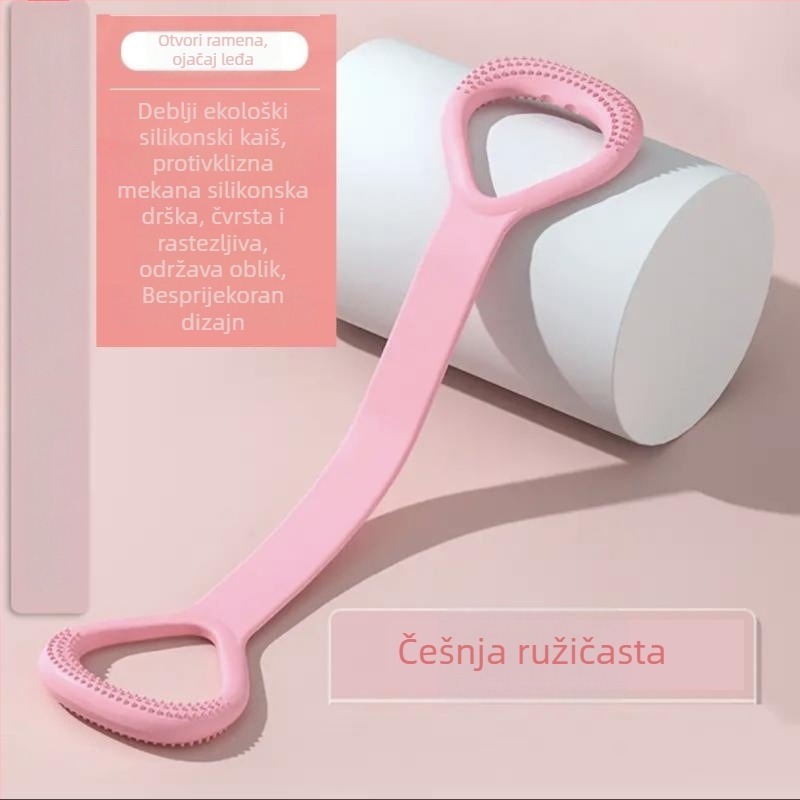Traka otpora s oblikom osmerokuta za istezanje leđa i ramena, joga i fitness, TPR materijal