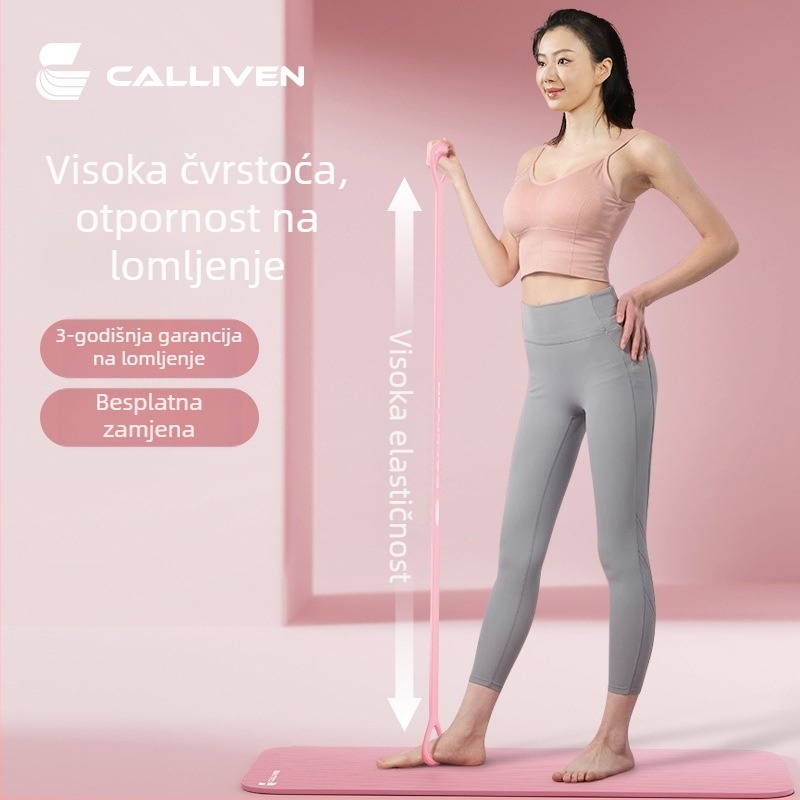 8-oblik silikon povlačnik za trening leđa – kućni fitness i istezanje