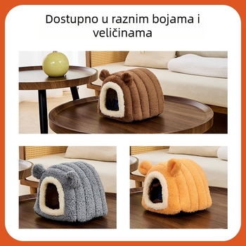 Hamsterovo pamučno gnijezdo – platnena konstrukcija, Beibei Pets, za hamstere
