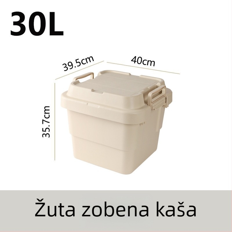 Automobilska kutija za kampiranje, ojačana, velika kapaciteta, kvadratna plastična kutija, prijenosna i višenamjenska, 100% novi materijal
