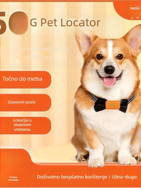 GPS lokalizator za kućne ljubimce u realnom vremenu – praćenje mačaka i pasa, protiv gubitka