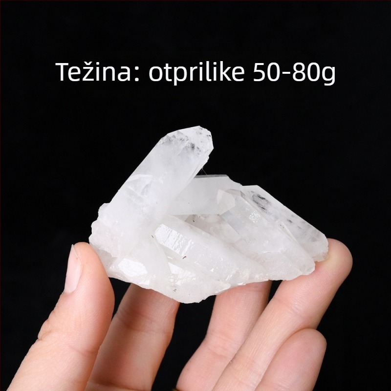 Stolna dekoracija s kristalnim klasterom u novokineskom stilu