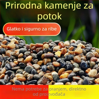 Podloga za akvarij – krajobrazno kamenje, mješavina kamenja za dno i dekoraciju pijeska
