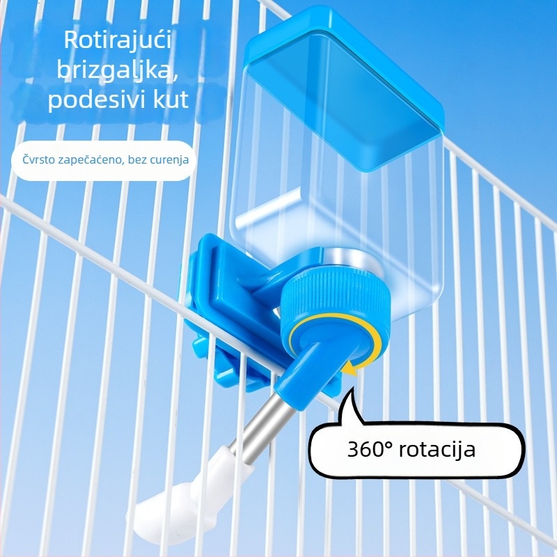 Automatska posuda za hranu i vodu za ptice – ABS materijal, model HTJ547567456