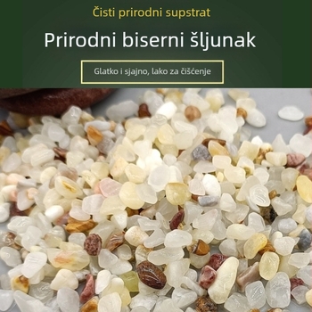 Podloga pijesan za akvarij – Pijesak od Perl Jadea, Prirodni Jade, Rain Flower kamen, Rainforest pijesan; Značka: Drugo; Uvoz: Ne