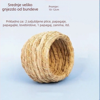 Gnijezdo za uzgoj papiga za kućnu upotrebu — toplo gnijezdo, pogodno za papige