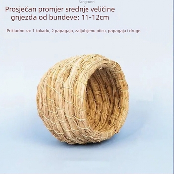 Gnijezdo za uzgoj papiga za kućnu upotrebu — toplo gnijezdo, pogodno za papige