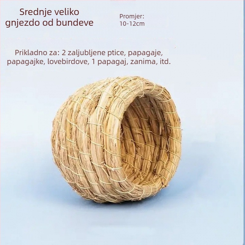 Gnijezdo za uzgoj papiga za kućnu upotrebu — toplo gnijezdo, pogodno za papige