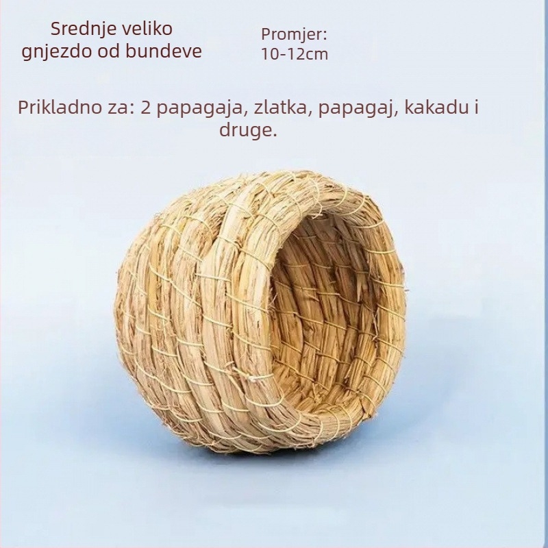 Gnijezdo za uzgoj papiga za kućnu upotrebu — toplo gnijezdo, pogodno za papige