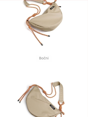 Unisex sportska crossbody torbica – vodootporna, lagana, s velikim kapacitetom; materijal: kožni film-kompozit; podstava: poliester