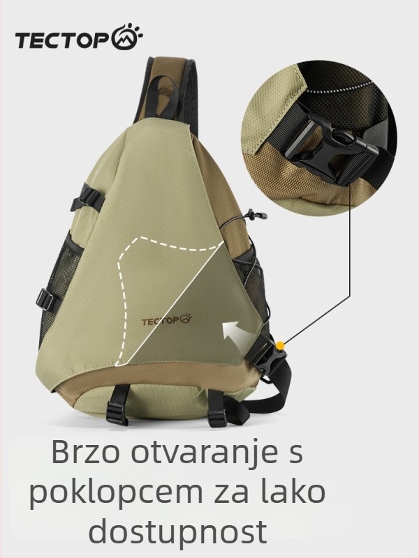 Exploring poliesterska vanjska sportska visića torba — vodootporna, otporna na habanje, može se skladištiti