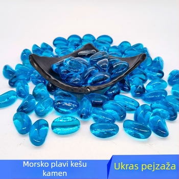 Dno akvarija – krajinski kameni, Cashew kameni, kristalno stakleni pijesak, mikro krajinska dekoracija