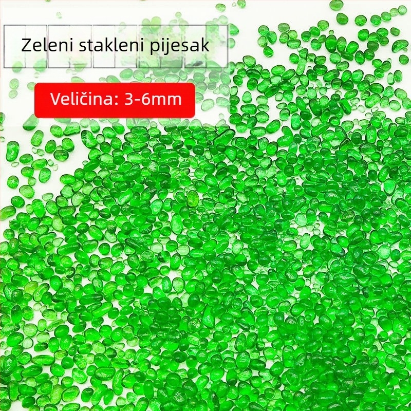 Dno akvarija – krajinski kameni, Cashew kameni, kristalno stakleni pijesak, mikro krajinska dekoracija