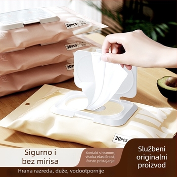 Jednokratne rukavice za pranje posuđa, prozirne, otporne na prašinu, debljine ispod 0,05 mm, od plastike