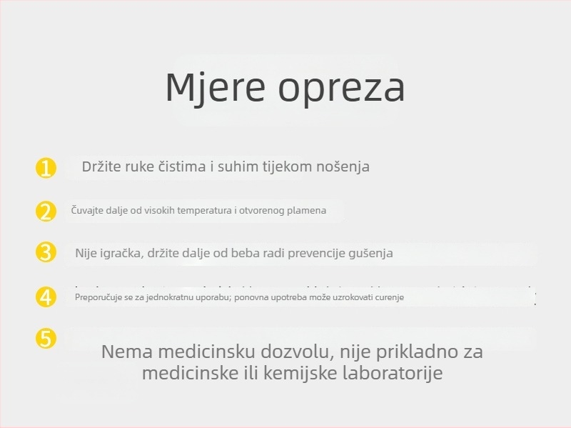 Jednokratne rukavice za pranje posuđa od TPE, prozirne, tanke, za kućnu kuhinju