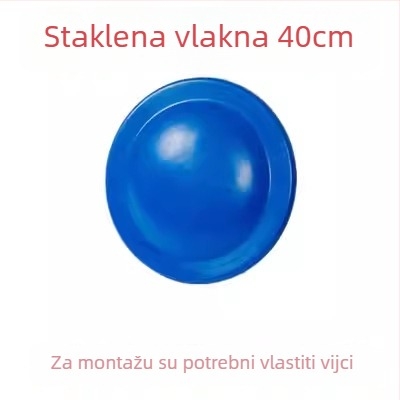Koi jezero: donji odvodni poklop i UFO odvodni poklop za filtraciju akvarija, mramorni UFO i poklop dna od staklena vlakna