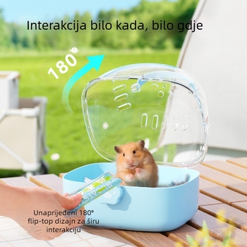 Kavez za hamstera i putni nosilac — plastična konstrukcija; Bucatstate; kategorija: kavez za hamstere i putni nosilac, oprema za kućne ljubimce