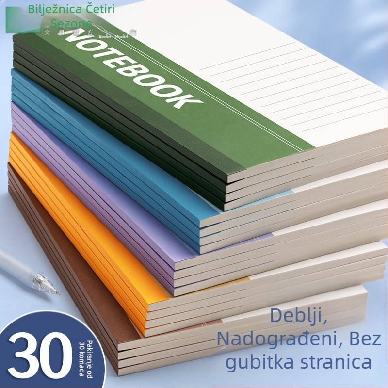 Bilježnica Four Seasons – ljepilo uvez, Dowling papir, 1–50 stranica, uredski stil