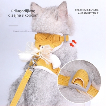 Mačji povodac, poliester, podrijetlo Zhejiang, vučni pojas, za mačke