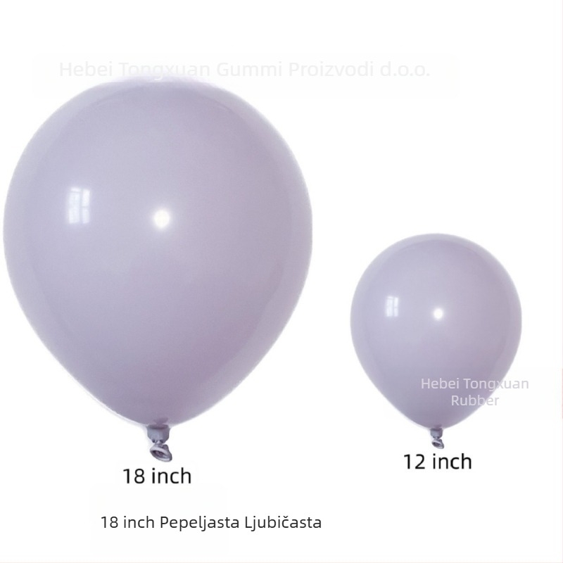 Arka od balona za događanja – Tongxuan, lateks, okrugli oblik, serija New color smoke