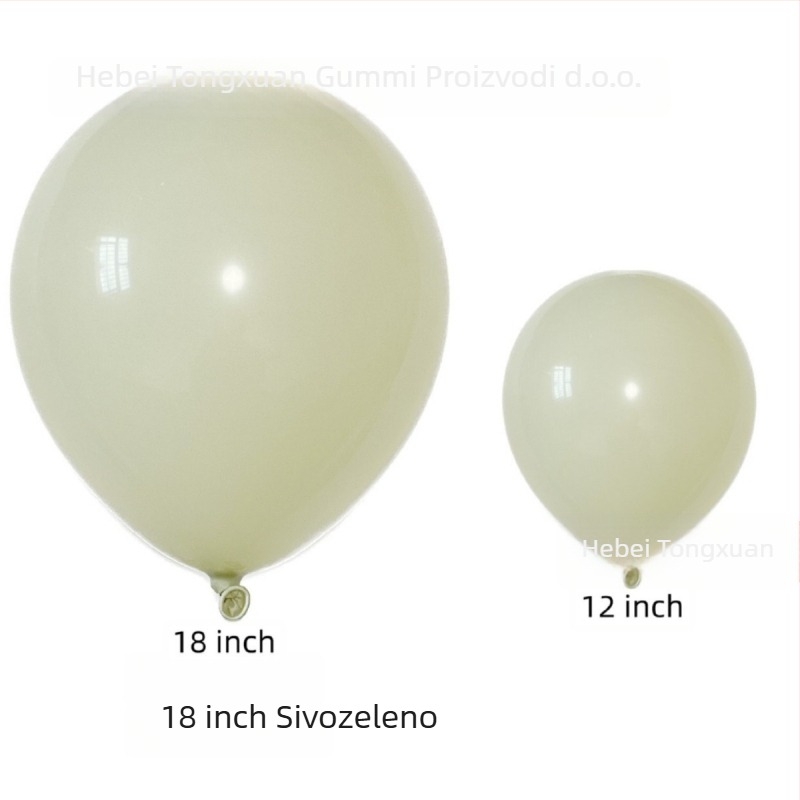 Arka od balona za događanja – Tongxuan, lateks, okrugli oblik, serija New color smoke