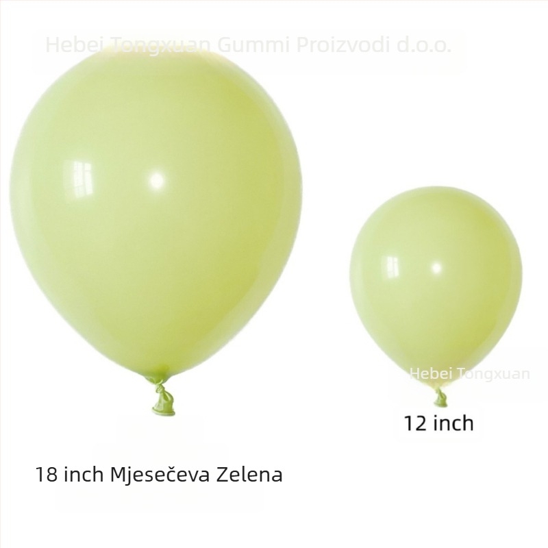 Arka od balona za događanja – Tongxuan, lateks, okrugli oblik, serija New color smoke