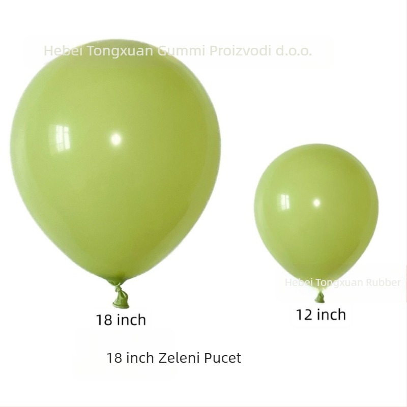 Arka od balona za događanja – Tongxuan, lateks, okrugli oblik, serija New color smoke