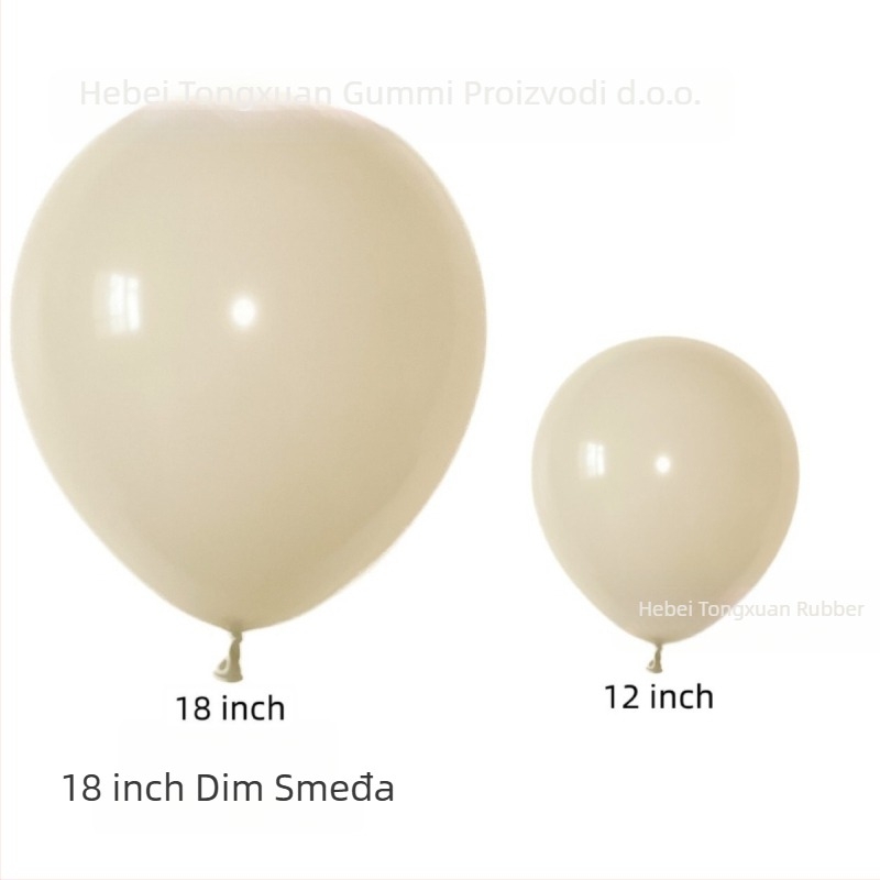 Arka od balona za događanja – Tongxuan, lateks, okrugli oblik, serija New color smoke
