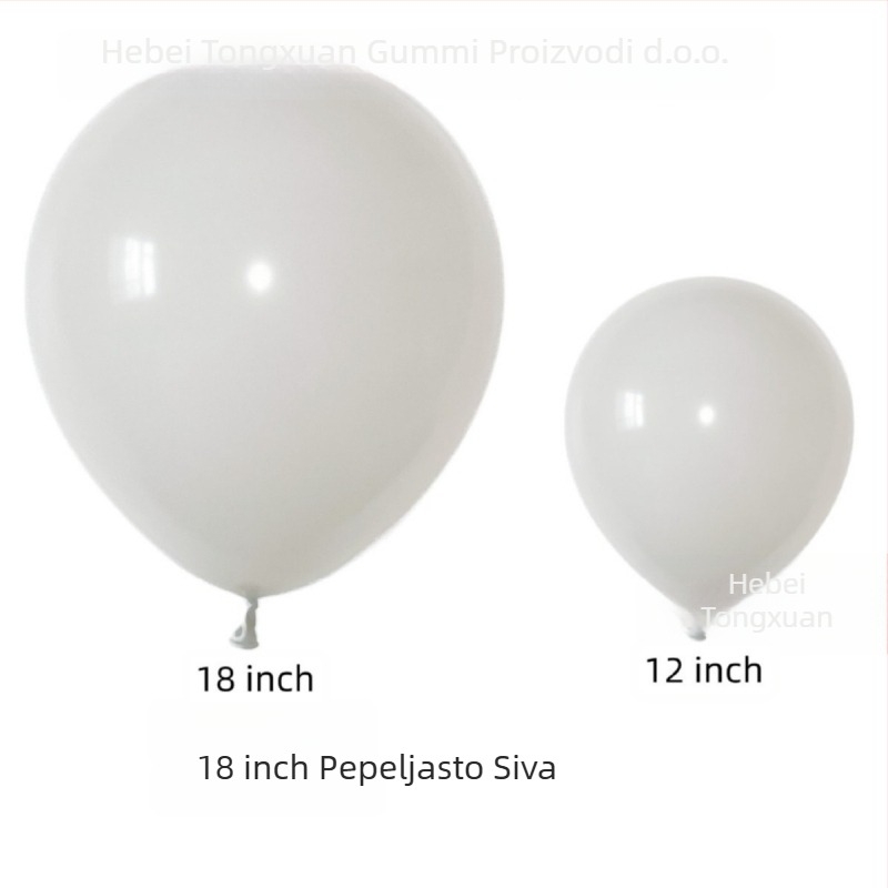 Arka od balona za događanja – Tongxuan, lateks, okrugli oblik, serija New color smoke