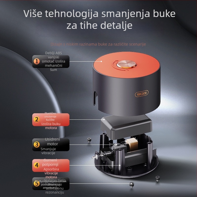 SGQ oksigen pumpa za akvarij, aerator za kućnu upotrebu, težina 1