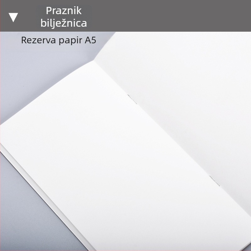 Bilježnica s vijčanom vezom, korica od kraft papira, unutarnji listovi Dowling/kraft, papir 100 gsm, 100–200 stranica