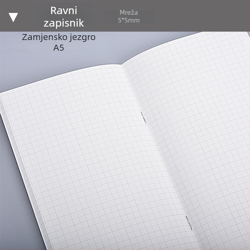 Bilježnica s vijčanom vezom, korica od kraft papira, unutarnji listovi Dowling/kraft, papir 100 gsm, 100–200 stranica