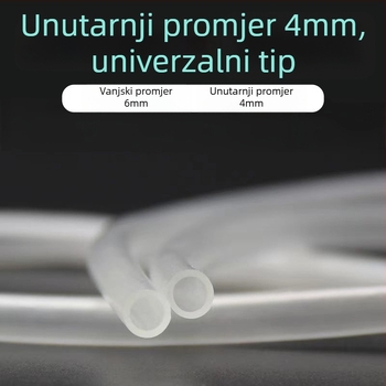 Plastični oksigen cijev za akvarij, za pumpu za kisik, 1,5 kg, oprema za akvarij