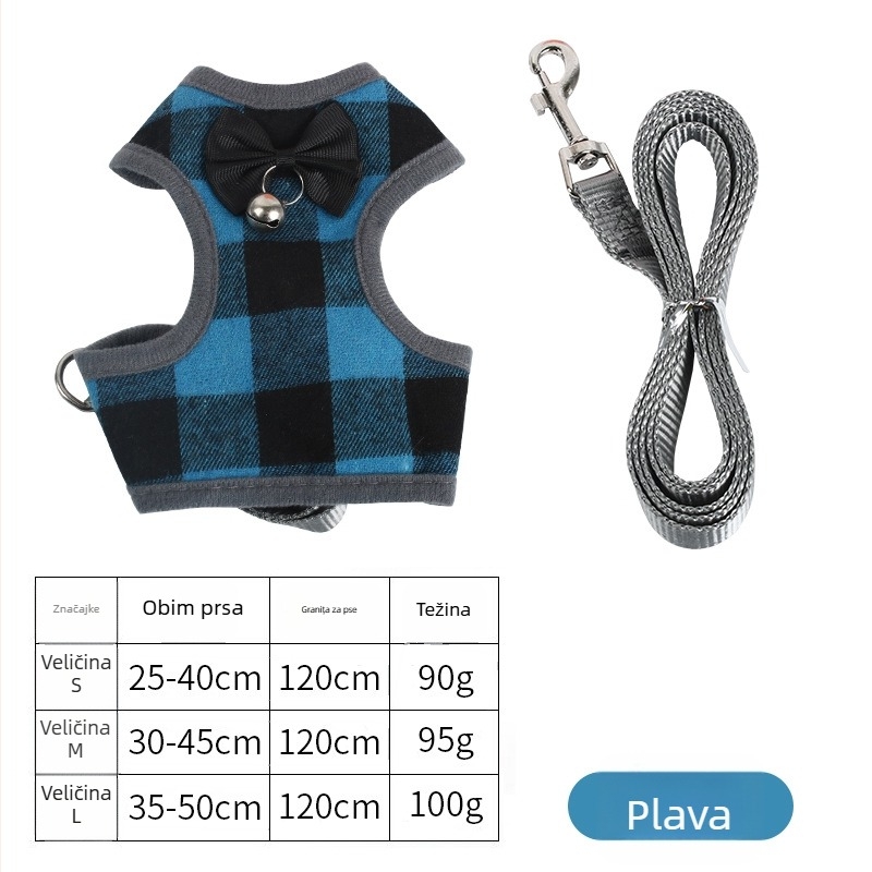 Povodac i postroj za kućne ljubimce, materijal tkanina, podrijetlo Zhejiang, za mačke, kategorija Tow strap, kutija 200 kom