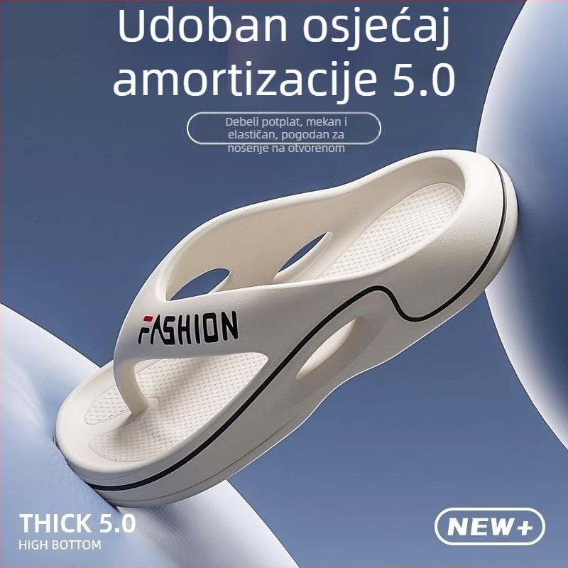 Muške japanke flip-flop s EVA gornjim dijelom i EVA potplatom, otvoren prst, korejski stil