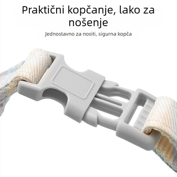 Kaiš za mačke s I-oblikom mašne, nije produžljiv, poliester, protiv bijega