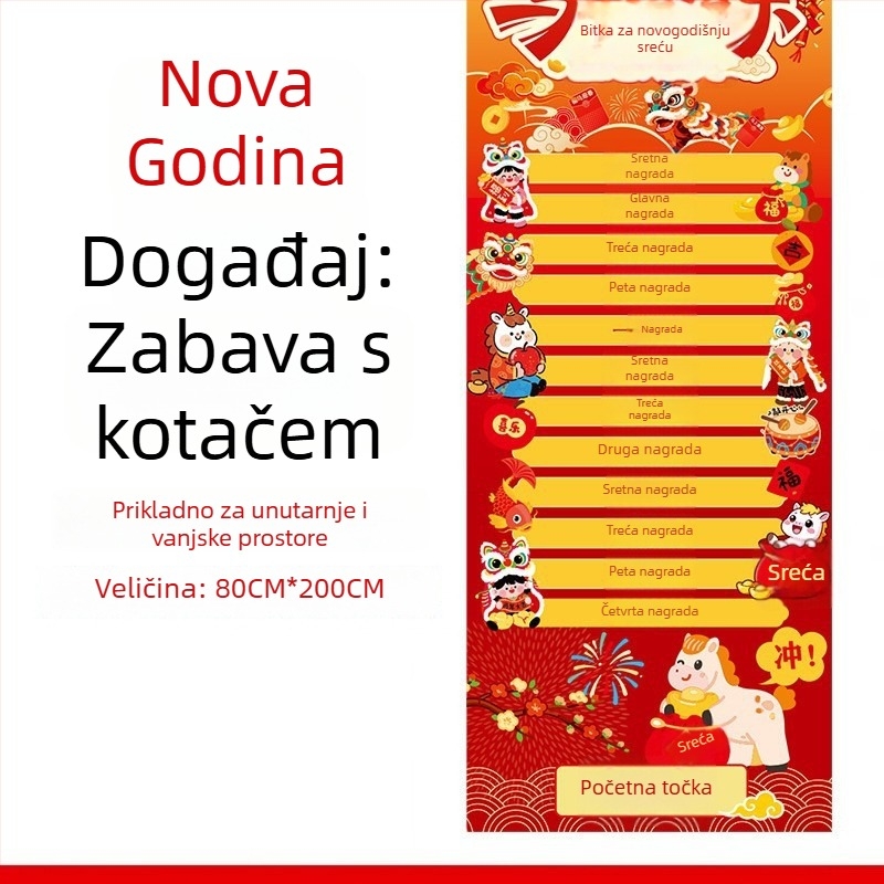 Interaktivni rekviziti za korporativni team-building, dekoracija prostora — Xiping, univerzalni stil