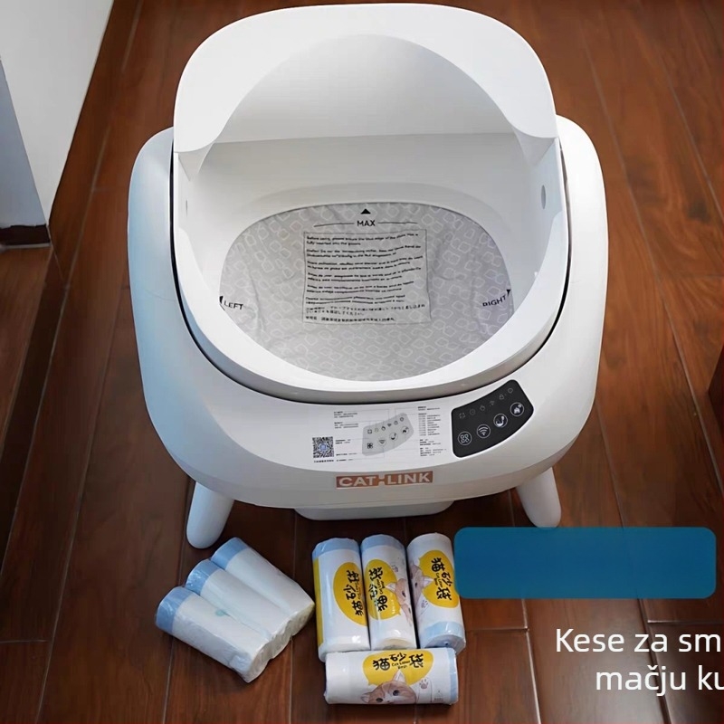 Debeli vrećice za otpad mačje toaletne kutije, kompatibilne s Catlink, 1 pakiranje, Pamper Intelligence