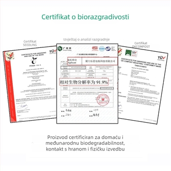 Biodegradibilne vrećice za otpad ljubimaca, velike, debelih, aromatizirane, jednokratne, prilagodljive, prijenosne – LESI marka, 100% virgin plastika, gravirani tisak, podrijetlo Xiamen Fujian, šifra Xgd001