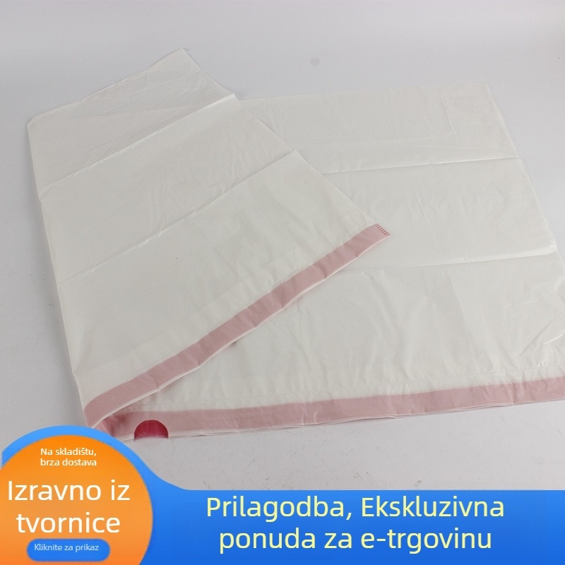 Torbe za mačju stelju na kontinuiranoj roli, potpuno biološki razgradiv materijal, zgušnjen